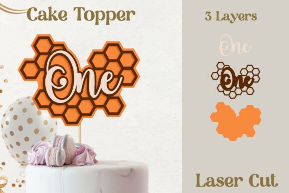 3D Layered SVG for Laser Cutting Birthday Projects