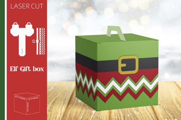3D SVG Christmas Elf Box: A Seller's Review