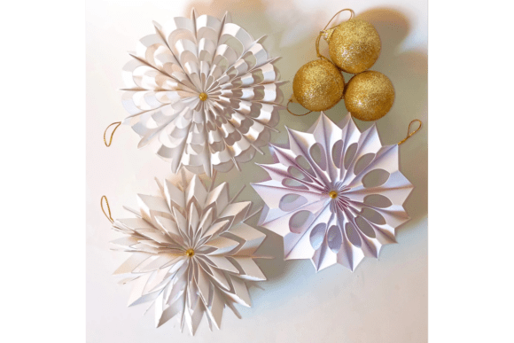 3D SVG Christmas Snowflakes Review