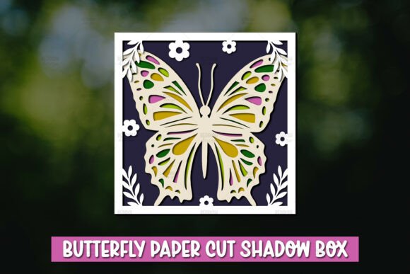 Butterfly Shadow Box 3D SVG Review