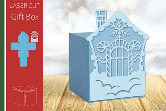 Christmas 3D SVG Treat Box Review for Crafters