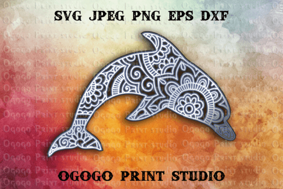 Dolphin SVG - 3D Layered Mandala Review