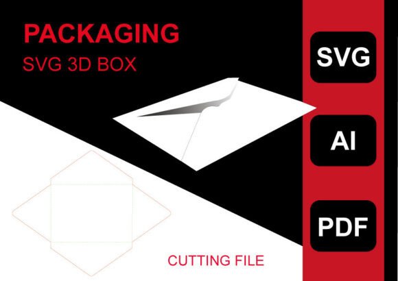 Envelope 3D Shadow SVG: Objects & Design