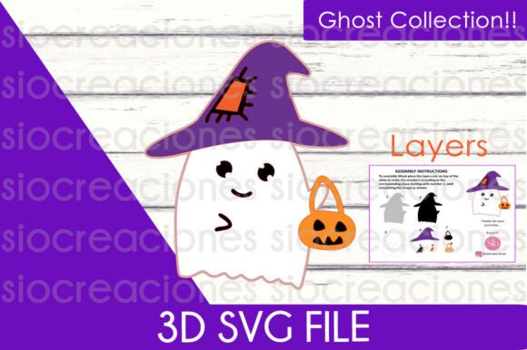 Ghost 3D SVG for Halloween: A Publisher’s Review