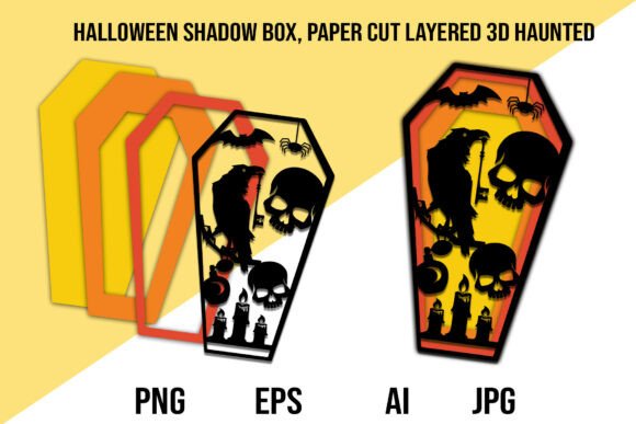Halloween 3D SVG Coffin Design Review
