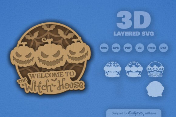 Halloween 3D SVG: Layered Pumpkin Review