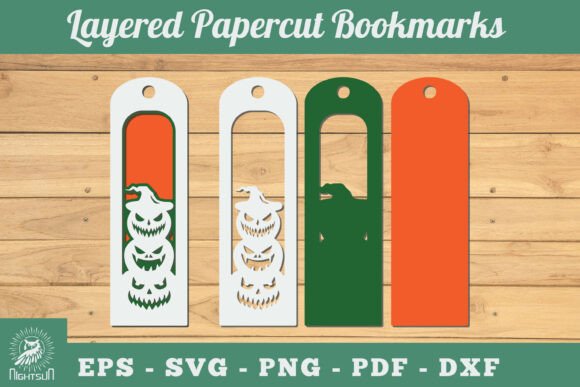 Halloween Pumpkin 3D Papercut Bookmarks: A Designer’s Review