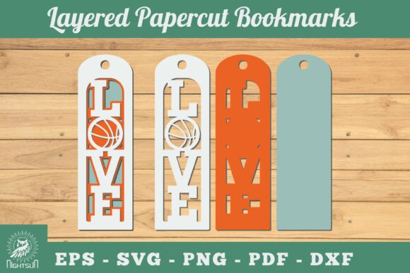 Love Basketball 3D SVG for Sports Crafts
