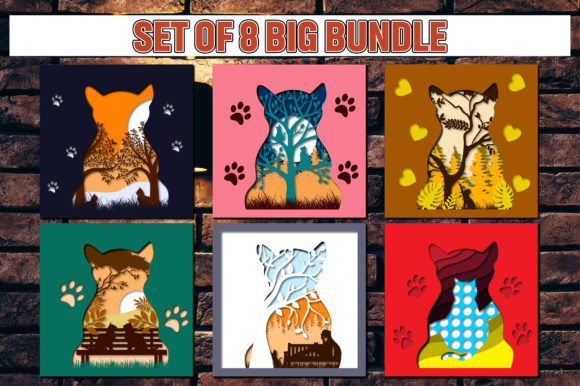 Review: Layered Big Cat 3D Print Shadow Bundle