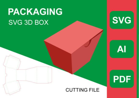 Review: Trapezoid Box 3D Shadow SVG Template