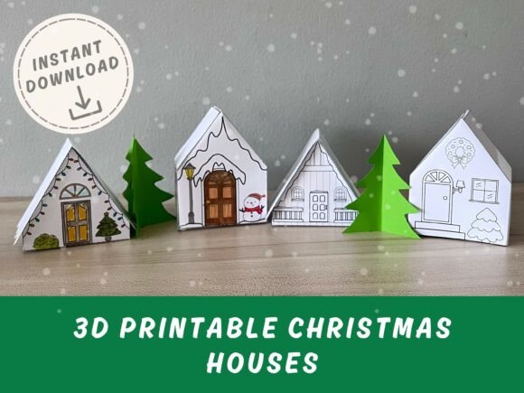 Reviewing 3D SVG Christmas Houses for Branding