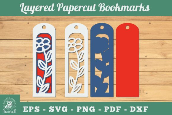 Spring 3D SVG Papercut Bookmarks Review